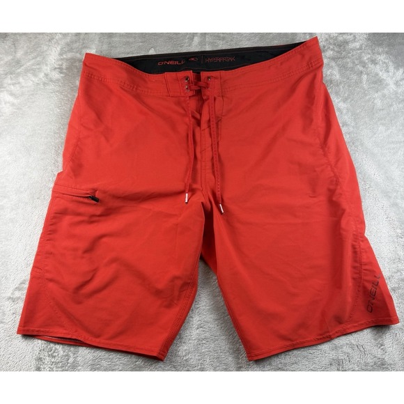 O'Neill Other - O'Neill Hyperfreak Board Shorts Men's 36 Red No Lining Pocket Swim